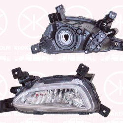 Front Fog Light, without bulb holder, Left Front, 92201D7000 (HYUNDAI)