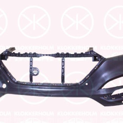 Bumper, Front, Smooth, black, 86540D7120 (HYUNDAI)