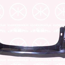 Bumper, Rear, Vehicle Production Country: Czech Republic, Smooth, black, 86611D7500 (HYUNDAI)