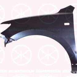 Wing, Left Front, with hole for direction indicator, 66310-2B240 (HYUNDAI), 66310-2B270 (HYUNDAI)