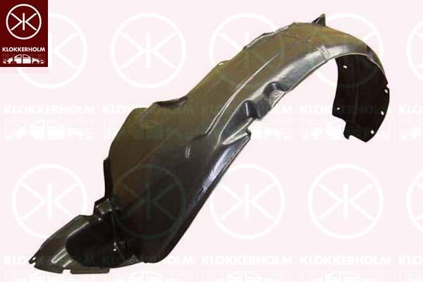 Liner, wheelhouse, Plastic, Right Front, 86820-0W000 (HYUNDAI), 86820-2B000 (HYUNDAI), 868202B001 (HYUNDAI)