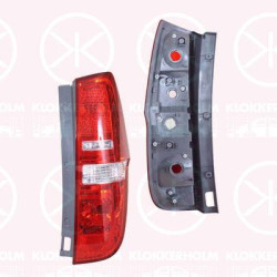 Tail Light Assembly, for vehicles with tailgate, with bulb holder, Right, 92402-4H030 (HYUNDAI)