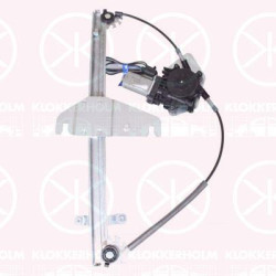 Window Regulator, with electric motor, without comfort function, Electric, Right Rear, 