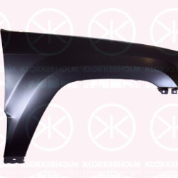 Wing, Right Front, without hole for direction indicator, Zinc-coated, 55394450AB (JEEP)