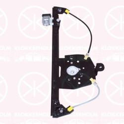 Window Regulator, without electric motor, Electric, Left Rear, C2S17674 (JAGUAR), C2S3050 (JAGUAR), C2S44895 (JAGUAR)