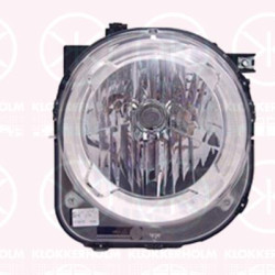 Headlight, Right, Illuminance [lx]: 17.5, H4, with motor for headlamp levelling, AL, 0000051953106 (CHRYSTLE), 0000052102753 (JEEP), 0000052102753 (CHRYSTLE), 51953106 (JEEP)