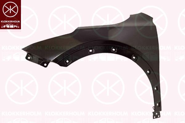 Wing, Right Front, without hole for direction indicator, Trim Level: X-CEED, 66321J7500 (KIA)