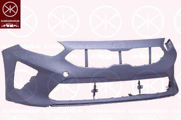 Bumper, w/primer, Front, 86511J7000 (KIA)