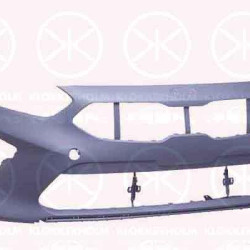 Bumper, w/primer, Front, 86511J7000 (KIA)