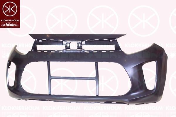 Bumper, Front, with arrangement for front fog light, Smooth, 86511 G6000 (KIA)