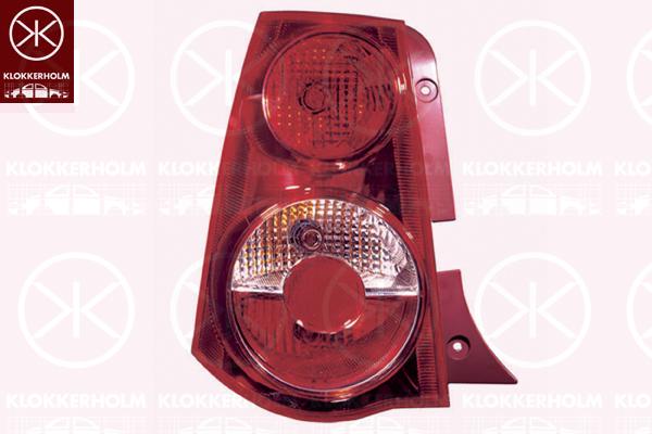 Tail Light Assembly, without bulb holder, Right, Model Year from: 2008, 92402 07510 (KIA)