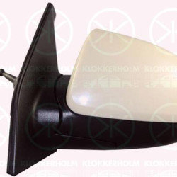 Exterior Mirror, Right, Control: cable pull, w/primer, Convex, 87620 07058 (KIA)