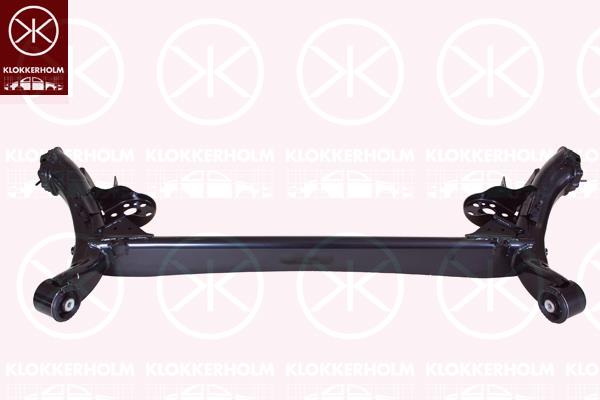 Axle Beam, with bush, Brake Type: Drum Brake, Rear Axle, 551001Y200 (KIA), 551001Y250 (KIA)