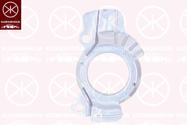 Splash Guard, brake disc, Front Axle Left, Zinc-coated, 517551Y700 (KIA), 517551Y700 (HYUNDAI), 517551Y700-DS (KIA)