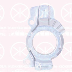 Splash Guard, brake disc, Front Axle Left, Zinc-coated, 517551Y700 (KIA), 517551Y700 (HYUNDAI), 517551Y700-DS (KIA)