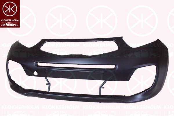 Bumper, Front, Sport, Number of Doors: 3-5, Smooth, 86511-1Y300 (KIA), 865111Y300 (KIA)