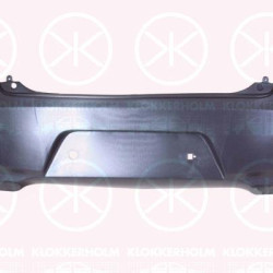 Bumper, Standard, not for trim level: SPORT, Rear, black, 86611 1Y050 (KIA), 866111Y030 (KIA), 866111Y050 (KIA)