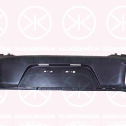 Bumper, Standard, Rear, black, 86611 1Y700 (KIA)