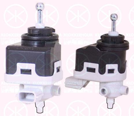 Actuator, headlight levelling, Electric, 921301H000 (KIA), 921301H000 (HYUNDAI)