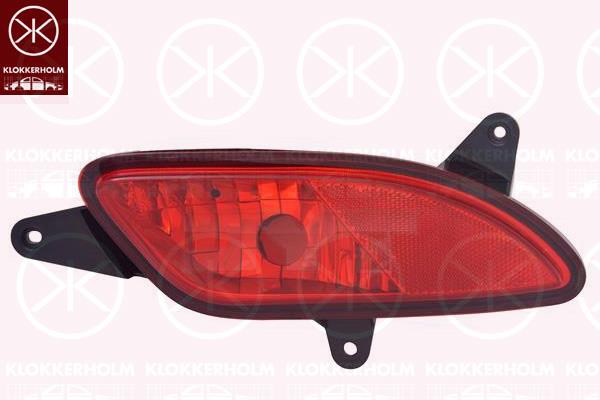 Rear Fog Light, without bulb holder, Left, 92401 1H110 (KIA), 924011H110 (KIA), 92401-1H110 (KIA)