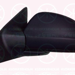 Exterior Mirror, Right, Control: cable pull, black, Convex, 87620 1H000 (KIA), 87620-1H000 (KIA)