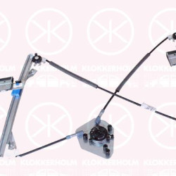 Window Regulator, without electric motor, Electric, Right Front, 82481 1H300 (KIA)