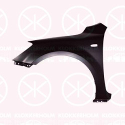 Wing, Left Front, with hole for direction indicator, 66311 1H010 (KIA), 663111H010 (KIA)