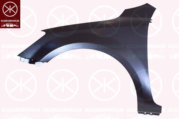 Wing, Left Front, without hole for direction indicator, 66311 1H050 (KIA)