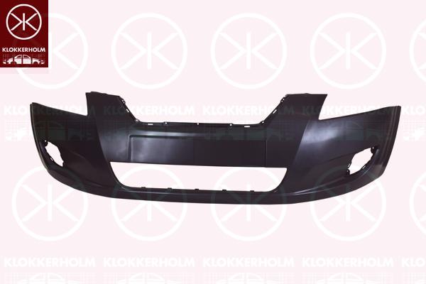 Bumper, Front, black, 86511 1H000 (KIA)