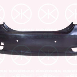 Bumper, Rear, with hole(s) for parking distance control, 86611 1H010 (KIA), 866111H010 (KIA)