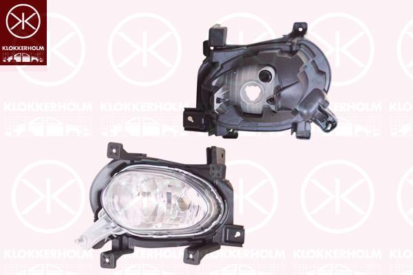 Front Fog Light, 5-drs, Left Front, H8, 92201 A2000 (KIA)