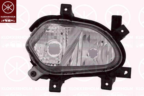 Front Fog Light, 5-drs, Left Front, with daytime running light, H8, P21/5W, 92201 A2100 (KIA)