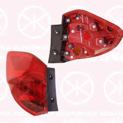 Tail Light Assembly, Left, without bulb holder, LED, P21W, Samlip, 92401A2020 (KIA), 92401-A2020 (KIA)