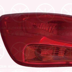 Tail Light Assembly, Left, without bulb holder, P21W, Samlip, 92401A2300 (KIA), 92401-A2300 (KIA)