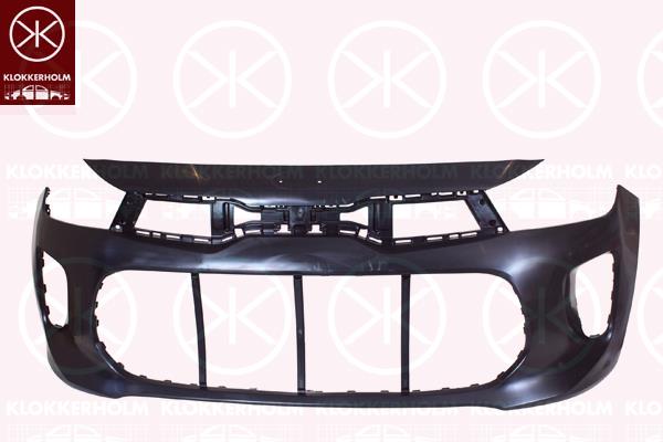 Bumper, Front, Smooth, 86511 H8000 (KIA)