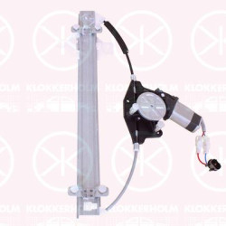 Window Regulator, with electric motor, without comfort function, Electric, Right Rear, Number of pins: 2, 834021G010 (KIA)