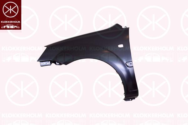 Wing, Left Front, with hole for direction indicator, 66311 1G350 (KIA), 66311-1G050 (KIA), 663111G350 (KIA)