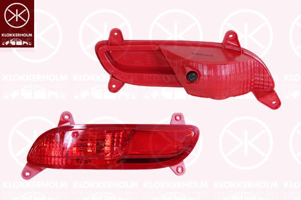 Rear Fog Light, Right Rear, without bulb holder, P21W, 924061W200 (KIA), 924061W210 (KIA)