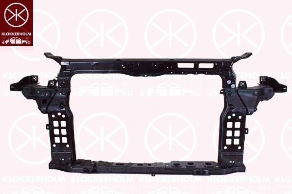 Radiator Support, Plastic, Full Body Section, 641012P000 (KIA), 641012P700 (KIA), 641012P700DS (KIA), 641012P700-DS (KIA)