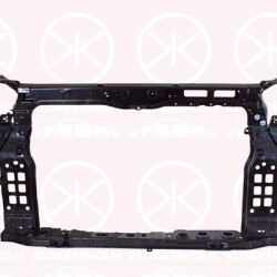 Radiator Support, Plastic, Full Body Section, 641012P000 (KIA), 641012P700 (KIA), 641012P700DS (KIA), 641012P700-DS (KIA)