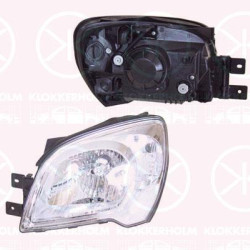 Headlight, Right, Illuminance [lx]: 17.5, H4, Indicator Colour: Crystal clear, without motor for headlamp levelling, 92102 1F511 (KIA), 92102-1F511 (KIA)