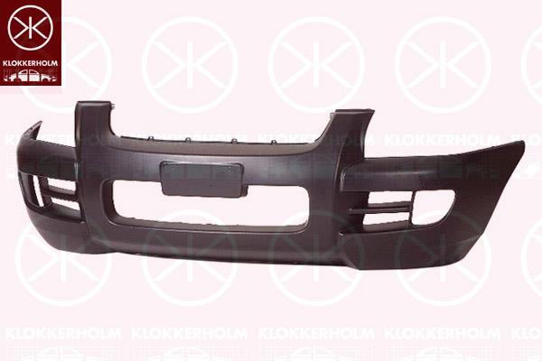 Bumper, w/primer, Front, 86511 1F001 (KIA)