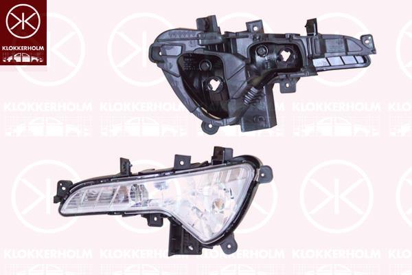 Front Fog Light, H27W/2, Left Front, 92201 3W200 (KIA), 92201-3W200 (KIA)