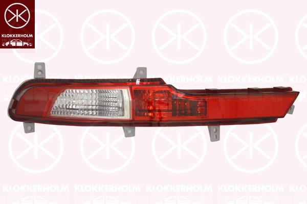 Rear Fog Light, Left, with indicator, without bulb holder, 92405-3U300 (KIA), 924053U300 (KIA)