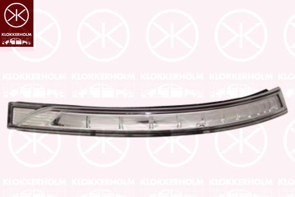 Direction Indicator, Left, Exterior Mirror, LED, 876143W100 (KIA)