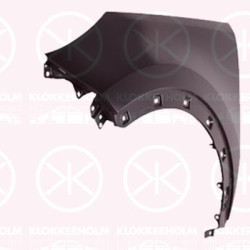 Wing, Left Front, Zinc-coated, without hole for direction indicator, 66311 3W000 (KIA), 66311-3W000 (KIA)