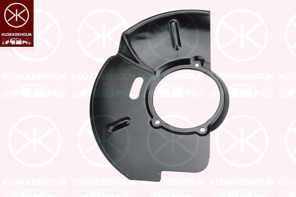 Splash Guard, brake disc, Front Axle Left, for brake disc diameter [mm]: 300, 517552S550 (HYUNDAI), 517552S550-DS (KIA)