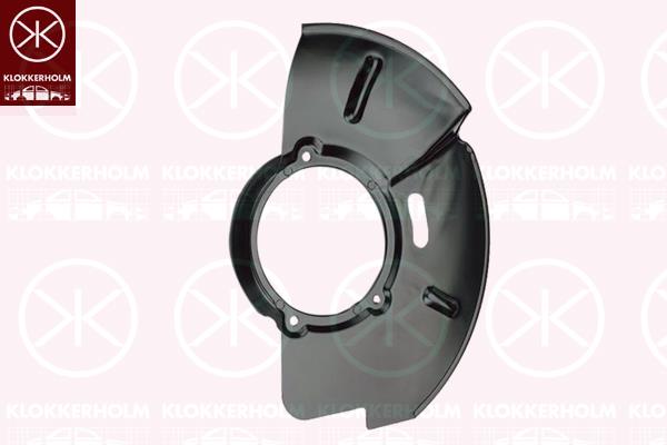 Splash Guard, brake disc, Front Axle Right, for brake disc diameter [mm]: 300, 517562S550 (HYUNDAI), 517562S550-DS (KIA)