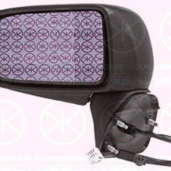 Exterior Mirror, w/primer, for electric mirror adjustment, Convex, Heatable, Right, CB0969120L10 (MAZDA), CB1169120L10 (MAZDA)