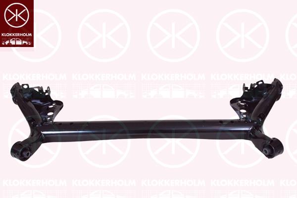 Axle Beam, with bush, Rear Axle, Bolt Ã [mm]: 12, DF7128B00 (MAZDA), DF7128B00A (MAZDA), DF7128B00B (MAZDA), DF7128B00C (MAZDA), DR6128B00 (MAZDA), DR6128B00A (MAZDA), DR61-28-B00A (MAZDA)